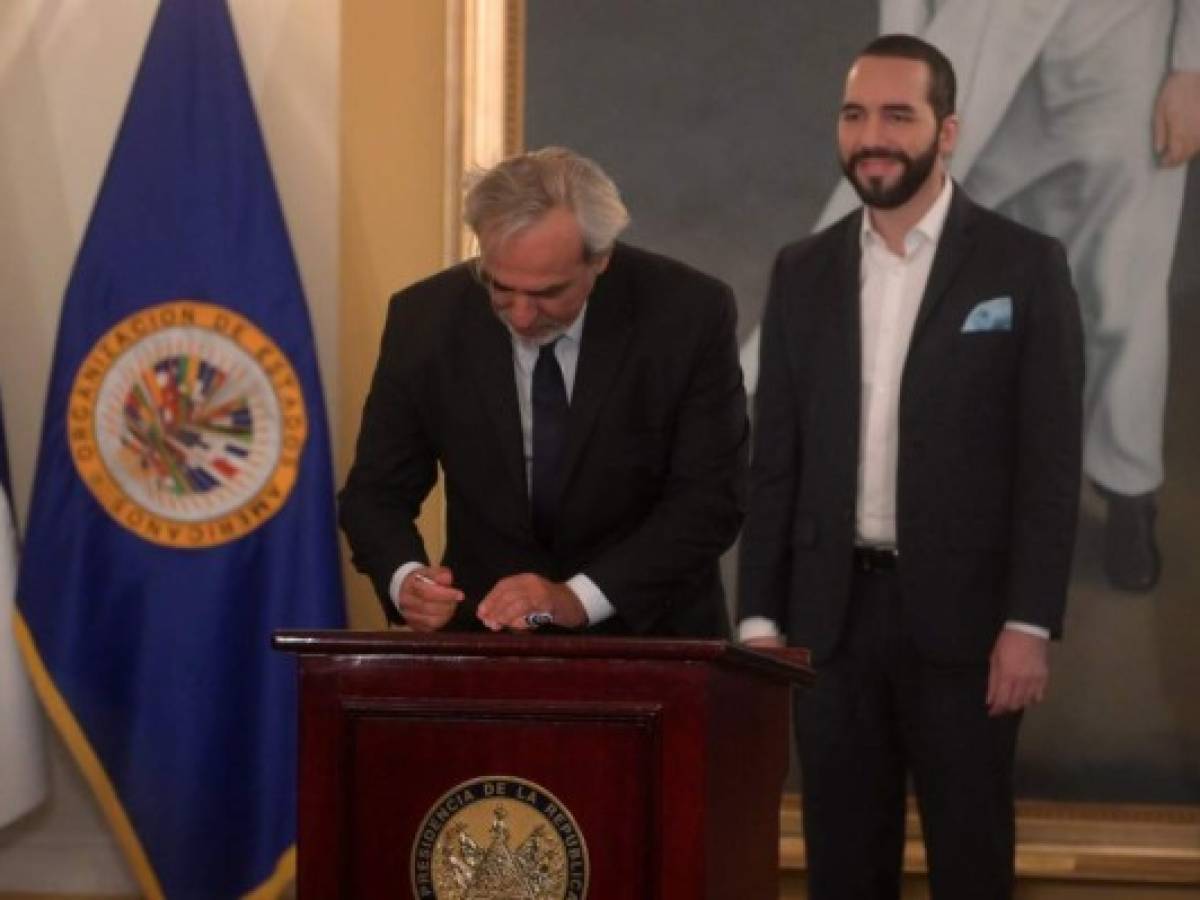 OEA ayudará a El Salvador en la instalación de una misión anticorrupción