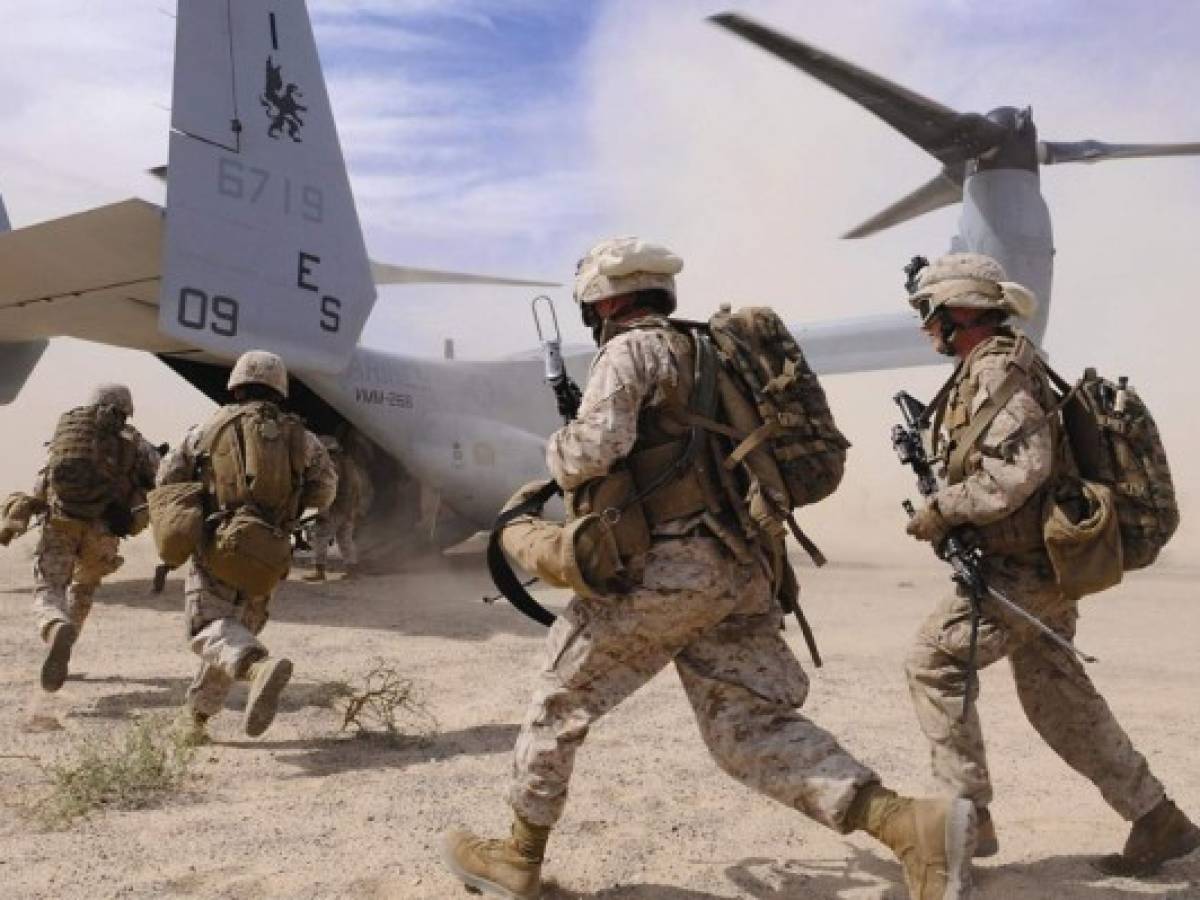 Marines de EE.UU. llegan a Centroamérica en junio