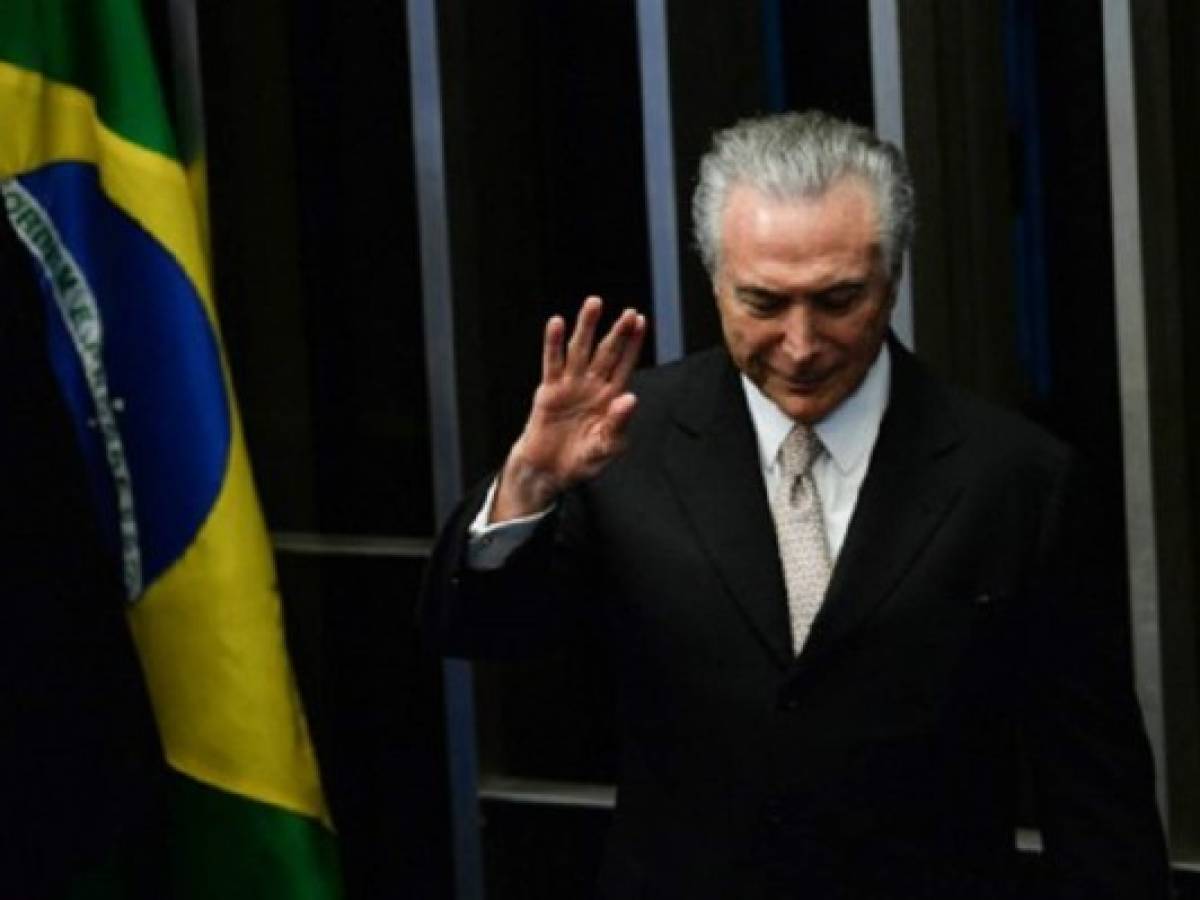 Apenas 10% aprueba gobierno de Temer en Brasil