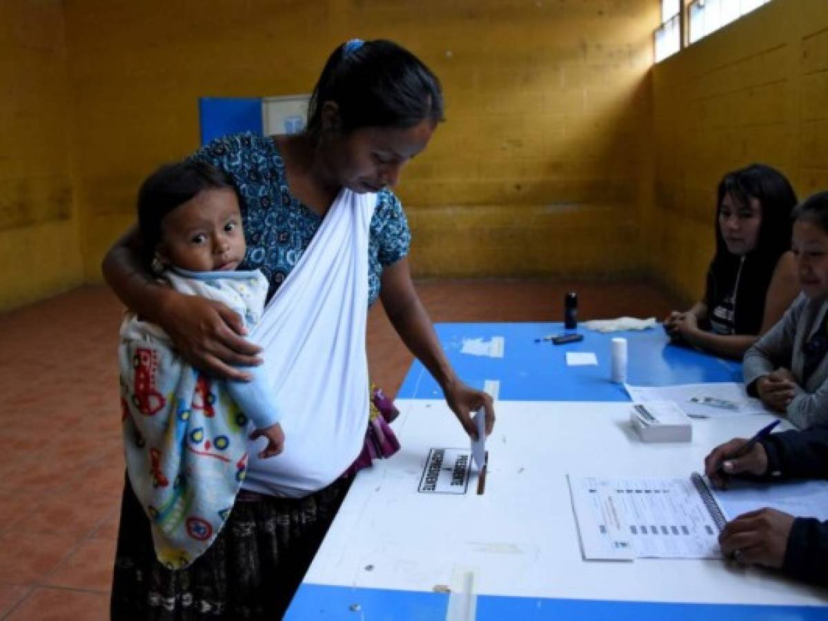Elecciones Guatemala: Baja asistencia marca la jornada