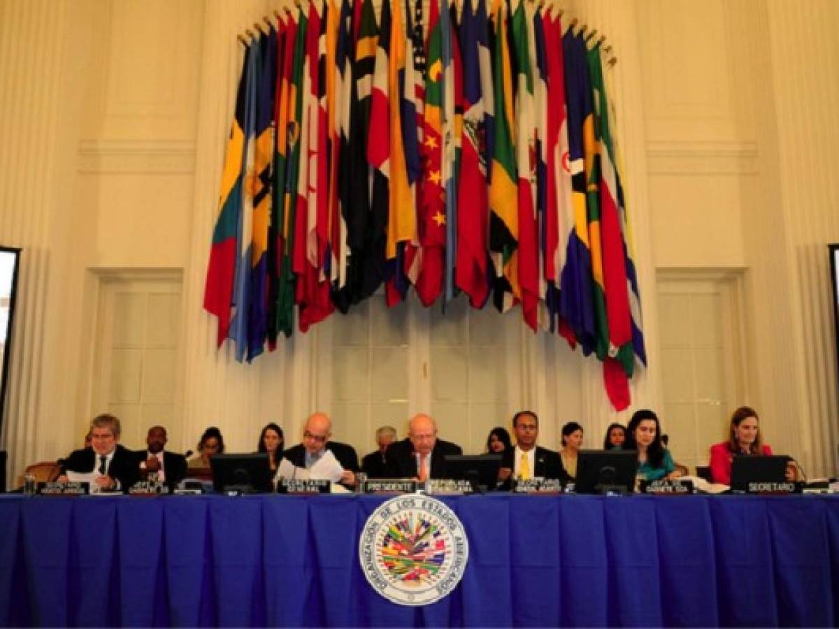 OEA cancela reuniones con oposición nica y sale del país
