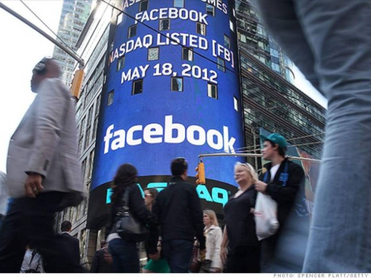 Facebook celebró en bolsa seis años y su valor es 588% superior a cuando llegó