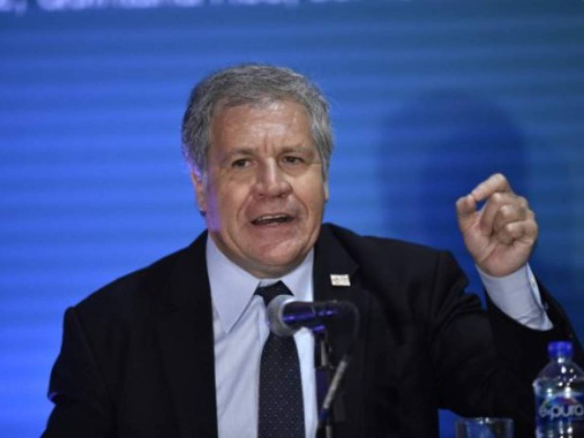 Almagro renunciaría a la OEA si Venezuela tiene elecciones libres