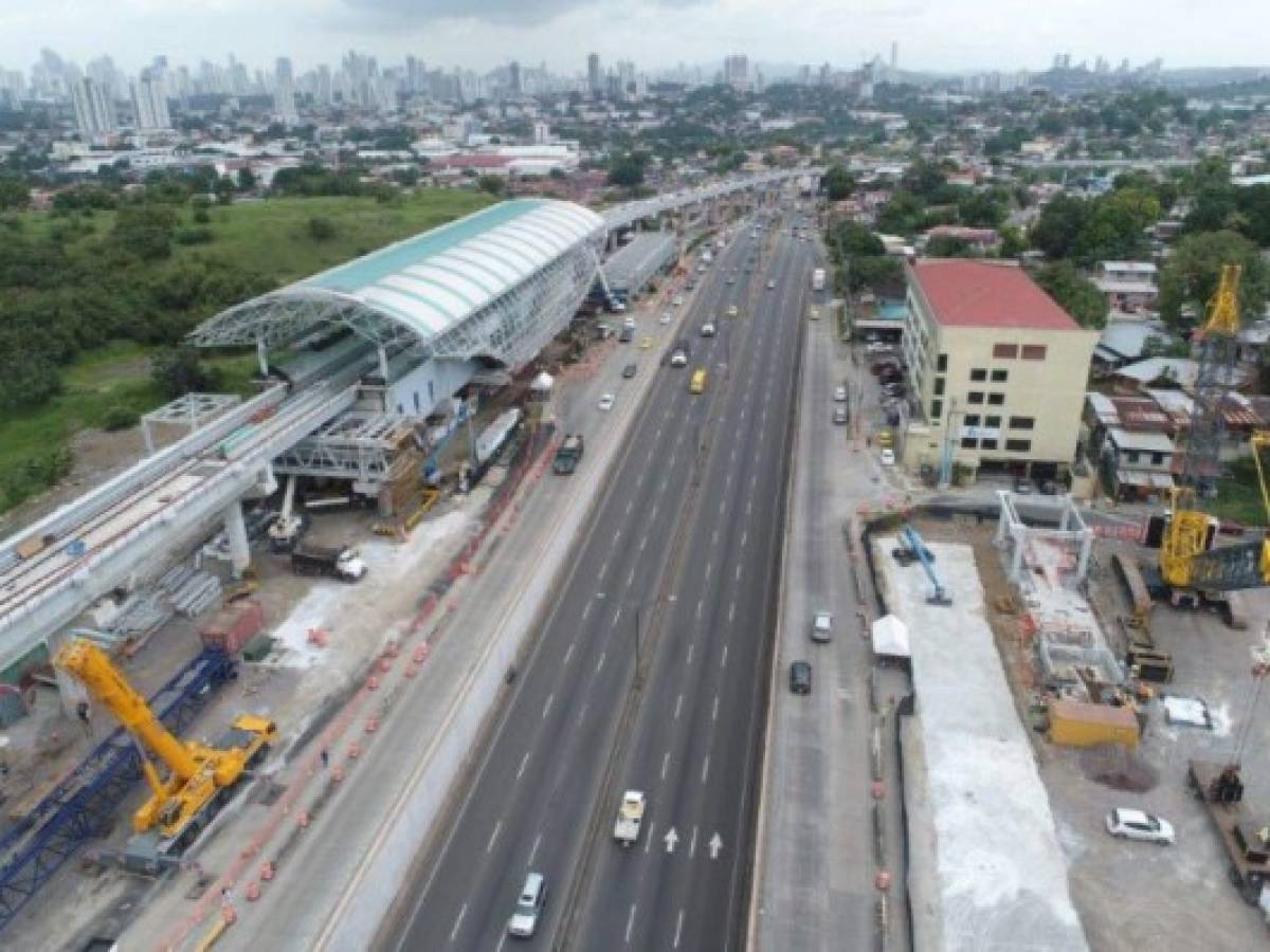 Línea 2 del Metro de Panamá tiene 87% de avance