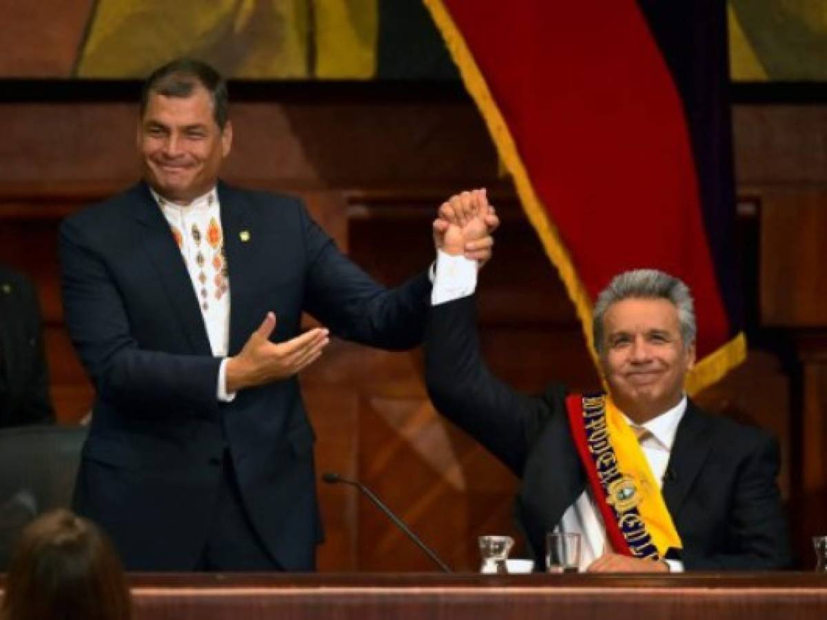 Ecuador: Rafael Correa arremete contra su sucesor