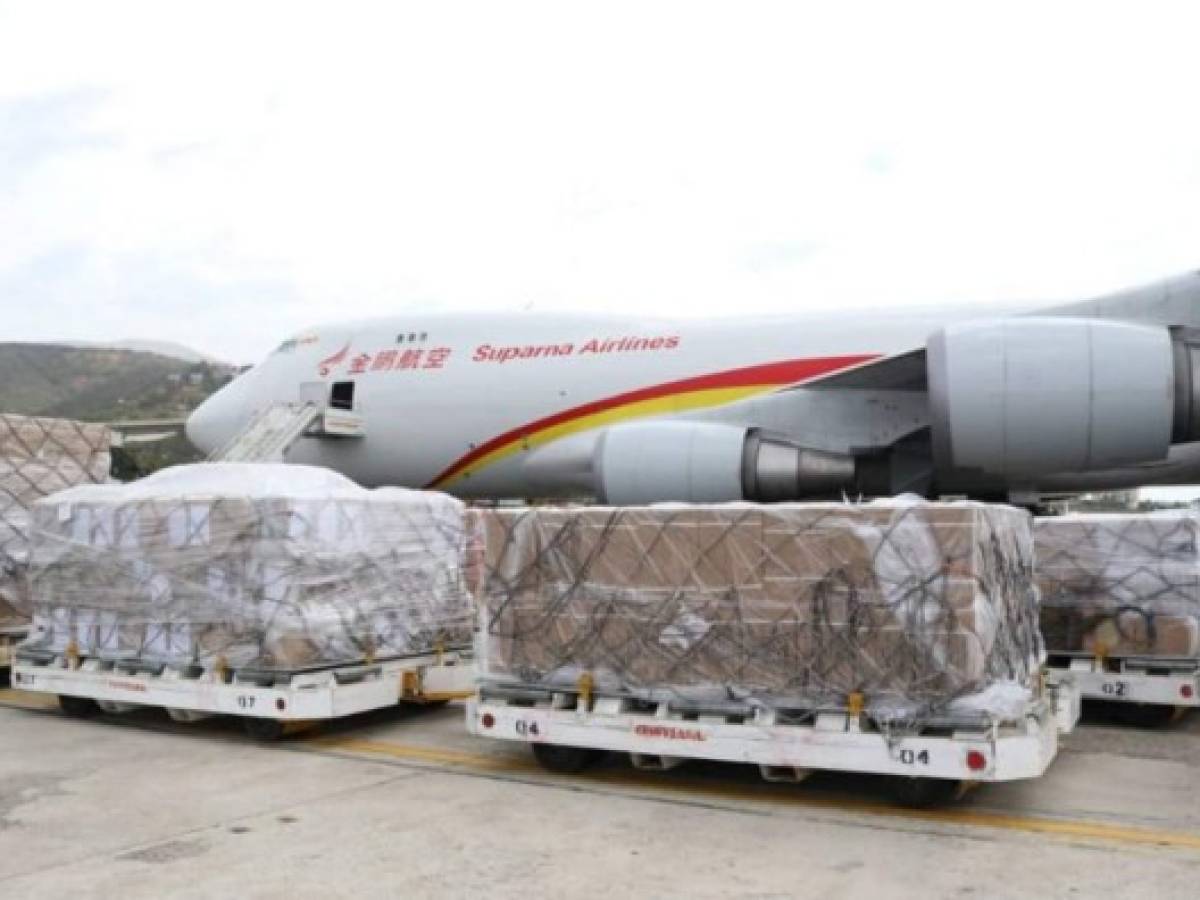 China envía 71 toneladas de asistencia 'técnica humanitaria' a Venezuela