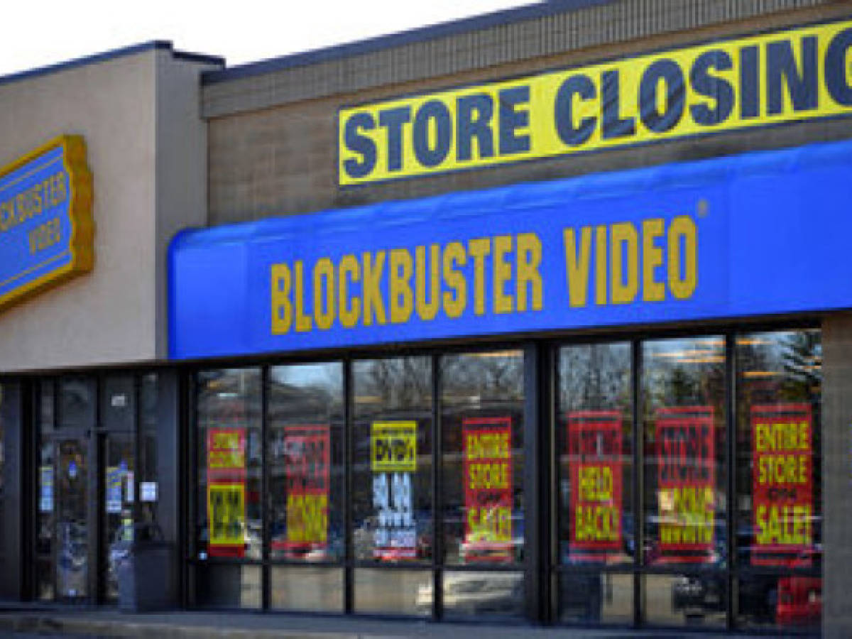 Blockbuster cierra sus tiendas en EE. UU.