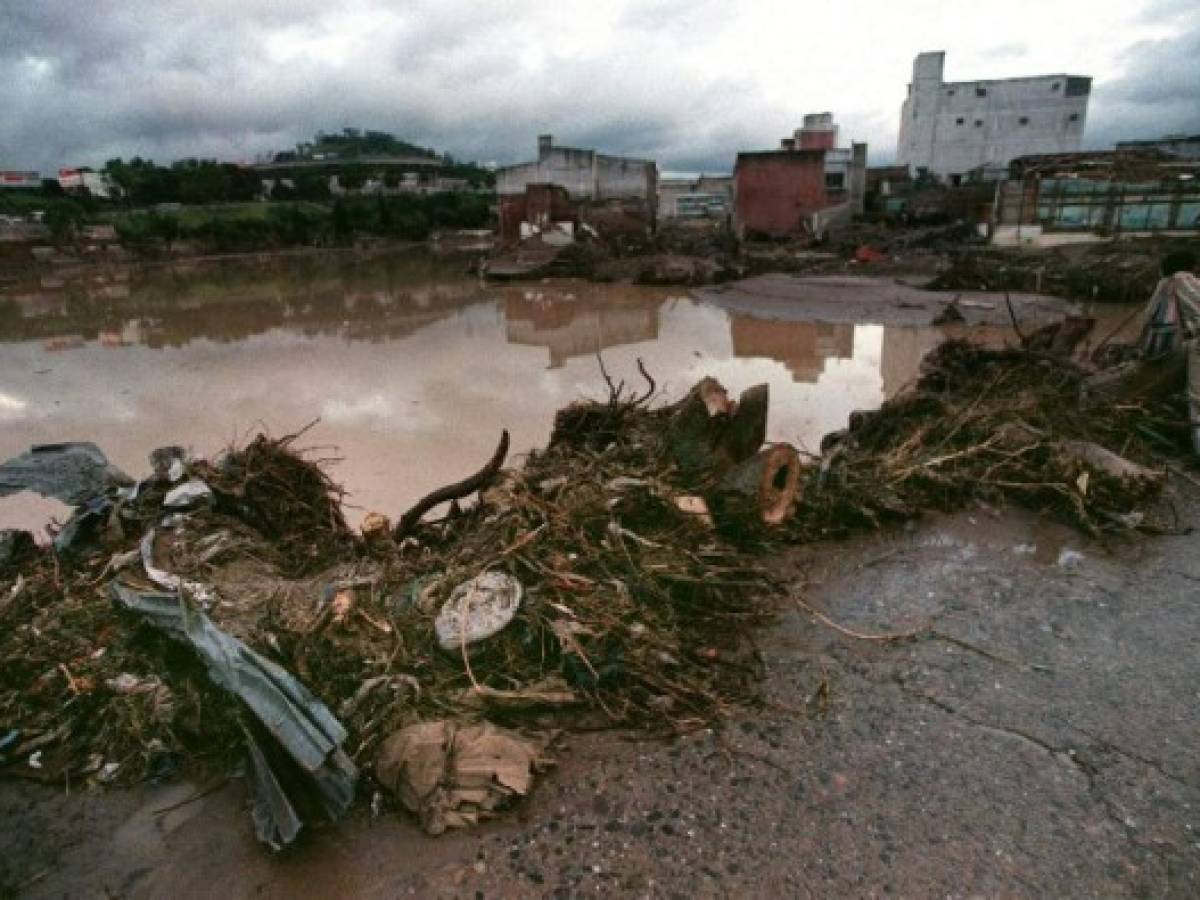 Se cumplen dos décadas del azote del Huracán Mitch