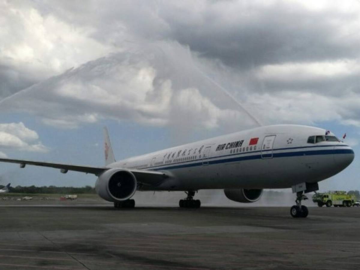 Air China aterriza en Panamá