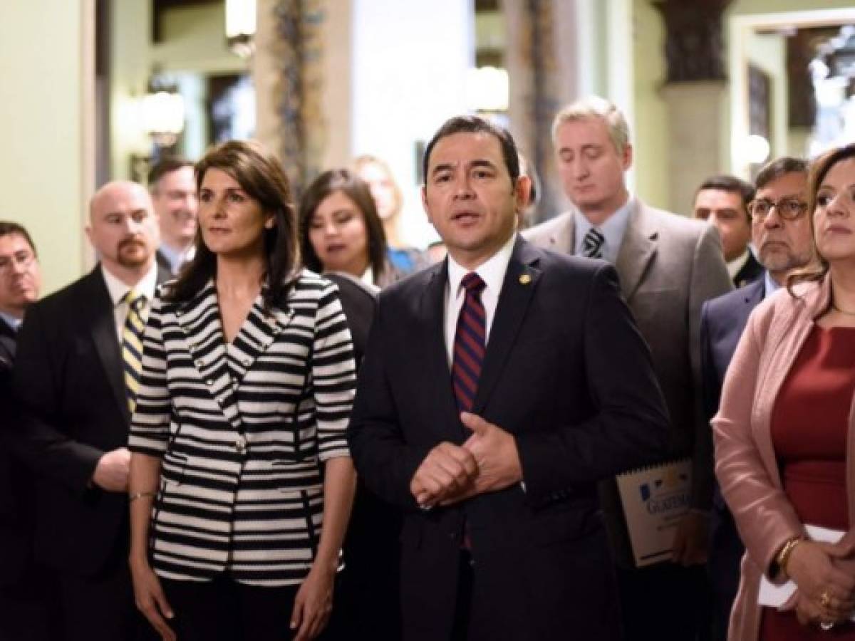 EEUU agradece a Guatemala respaldo sobre embajada en Jerusalén