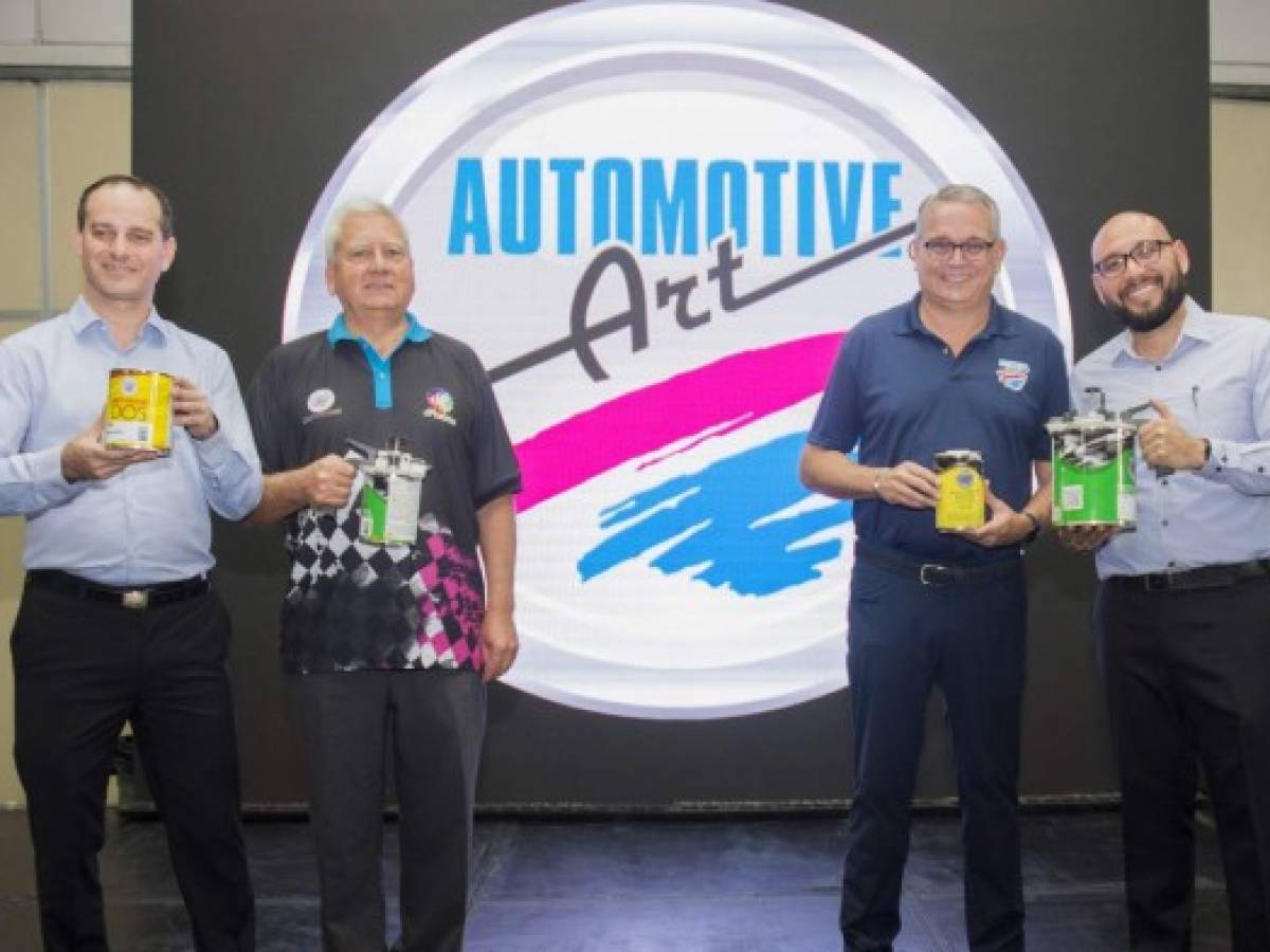 Guatemala: Grupo Solid presenta su nueva línea de pintura automotriz Automotive Art