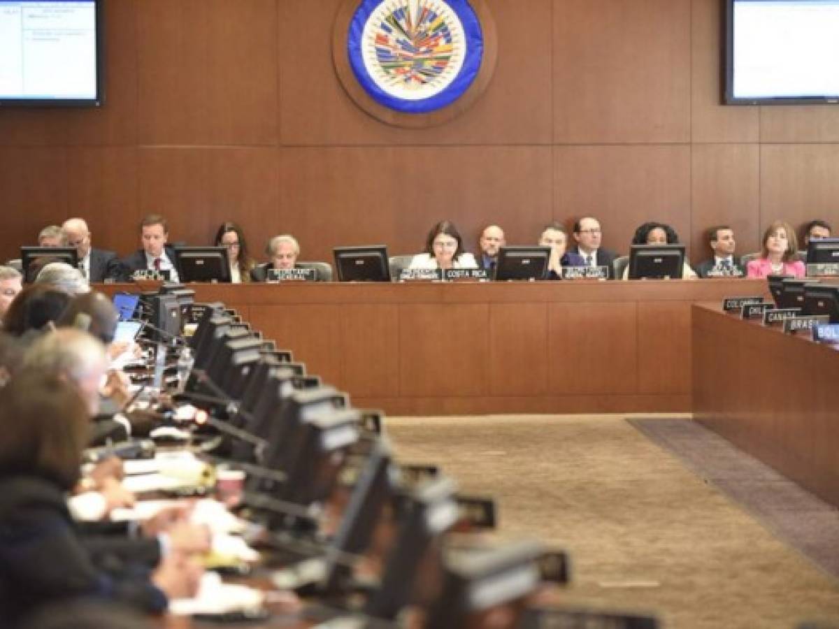 OEA tiene hasta el 10 de agosto para integrar Grupo Especial para Nicaragua