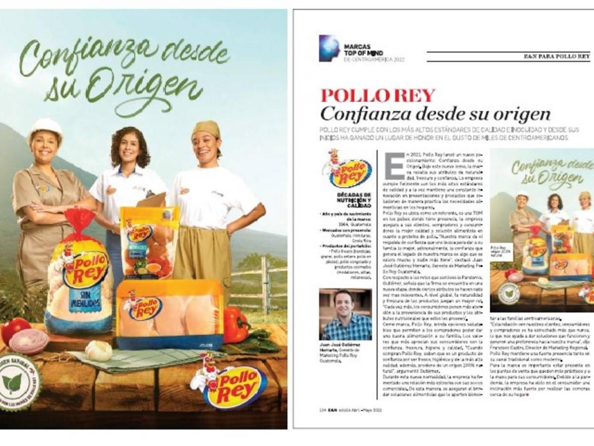 Pollo Rey: Confianza desde su origen Pollo Rey: Confianza desde su origen