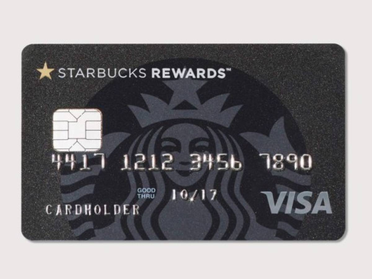 Starbucks lanza tarjeta de crédito en EEUU