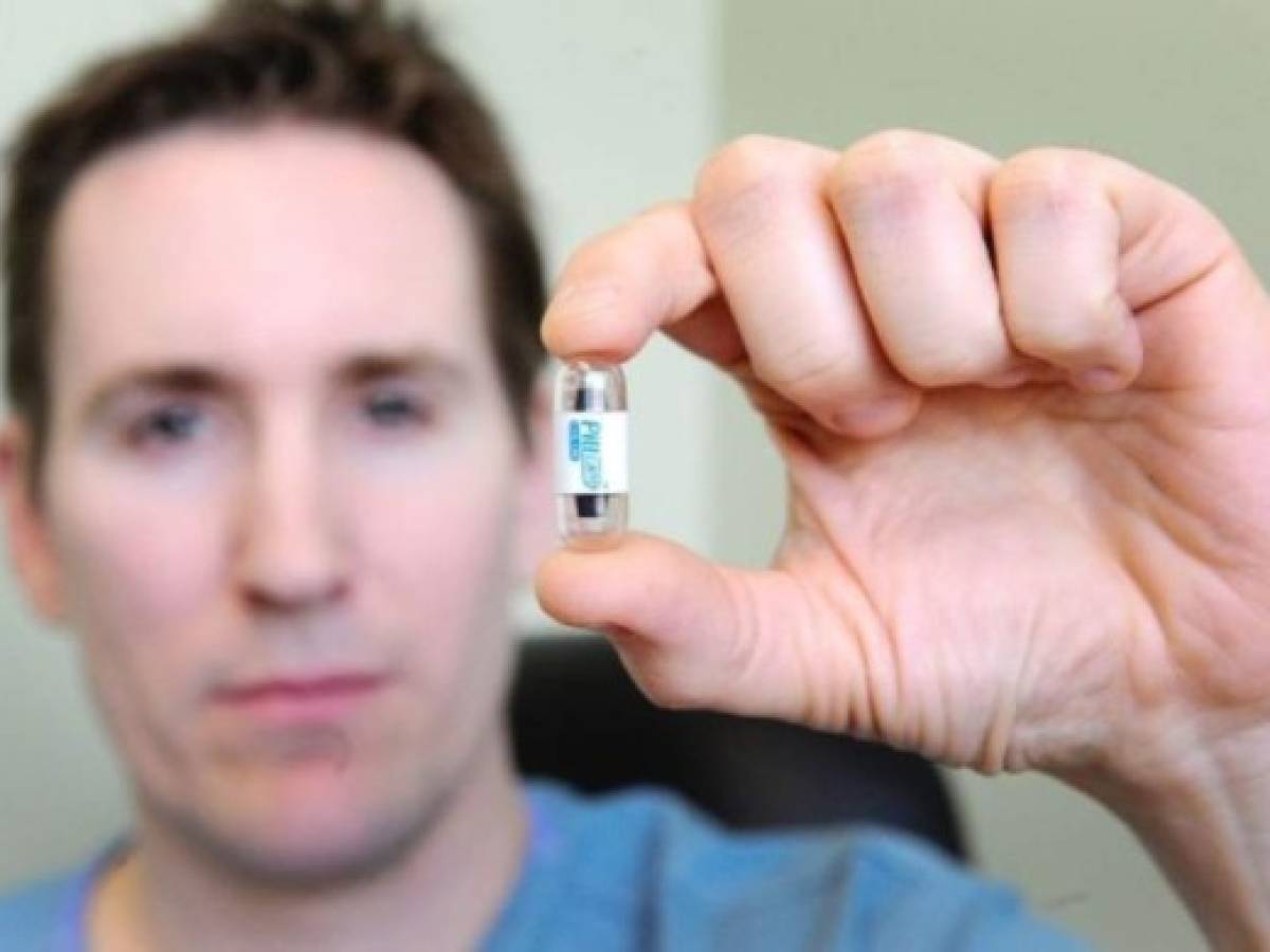 Nano cámara en forma de pastilla puede vigilar la salud intestinal