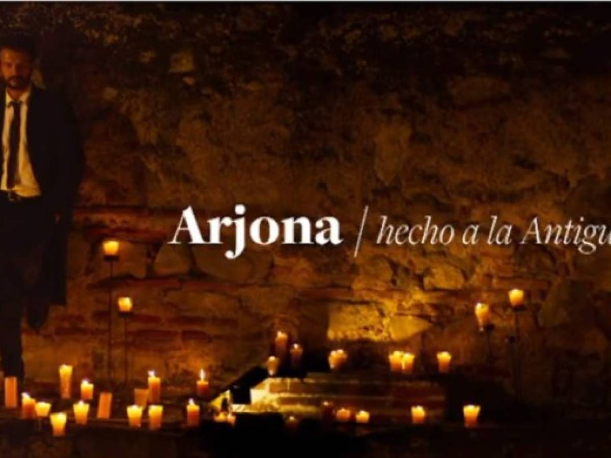 'A la Antigua', concierto a la medida de Ricardo Arjona vía streaming