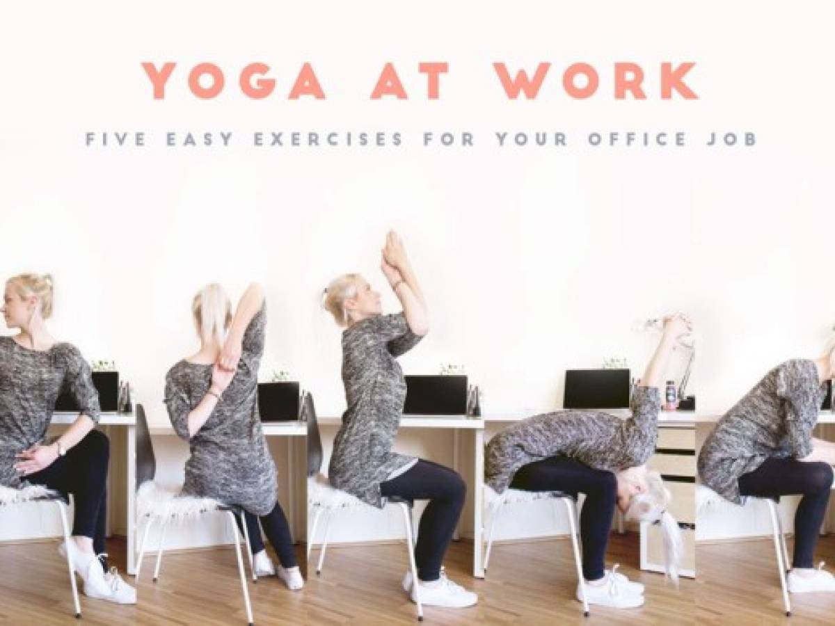 Seis ejercicios prácticos de yoga para relajarse en la oficina