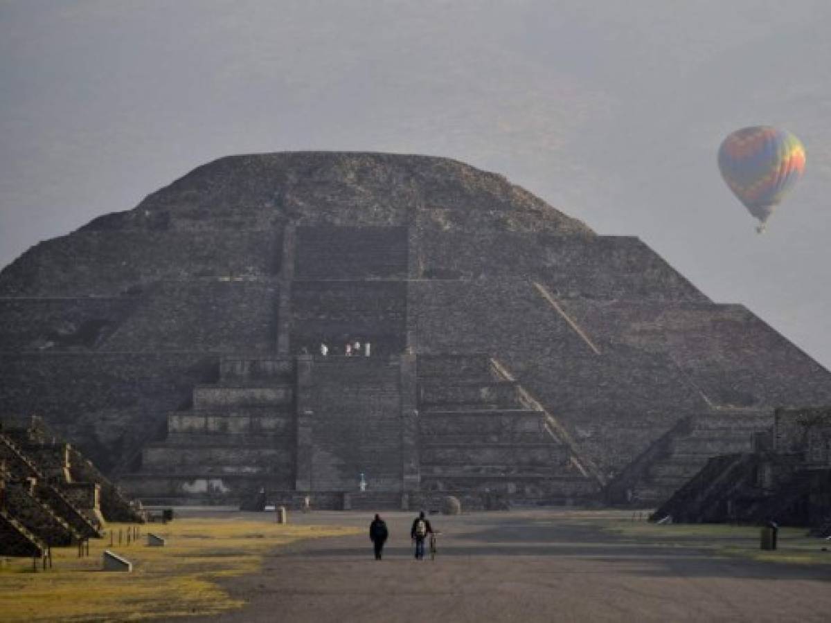 La élite maya residió en ciudad prehispánica de Teotihuacan (México)