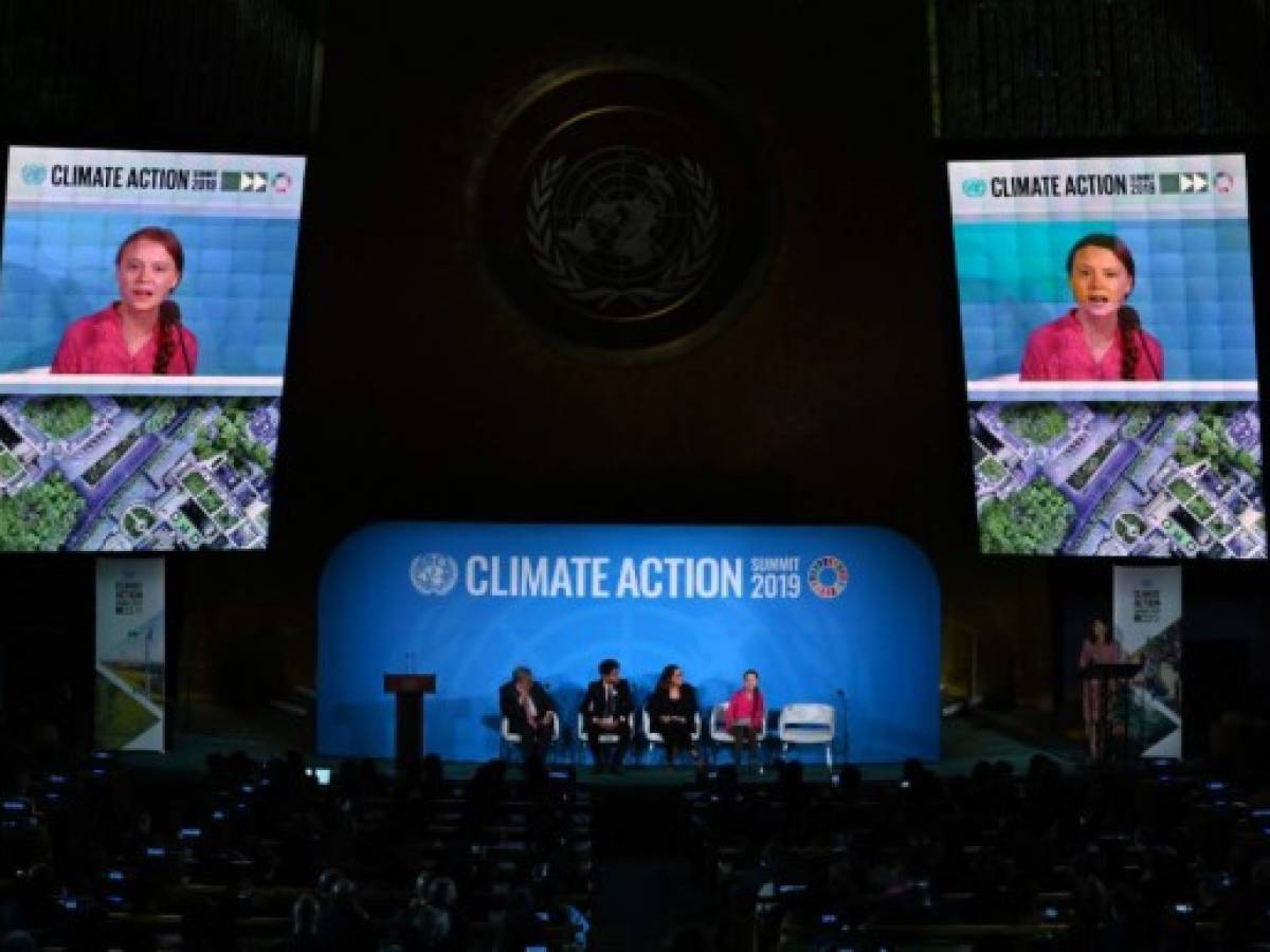Greta Thunberg, la activista de 16 años, regaña a líderes en cumbre del clima de la ONU