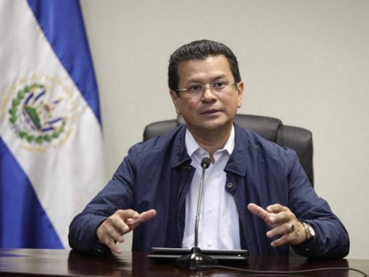 Canciller salvadoreño ve 'voluntad' para acuerdos de paz