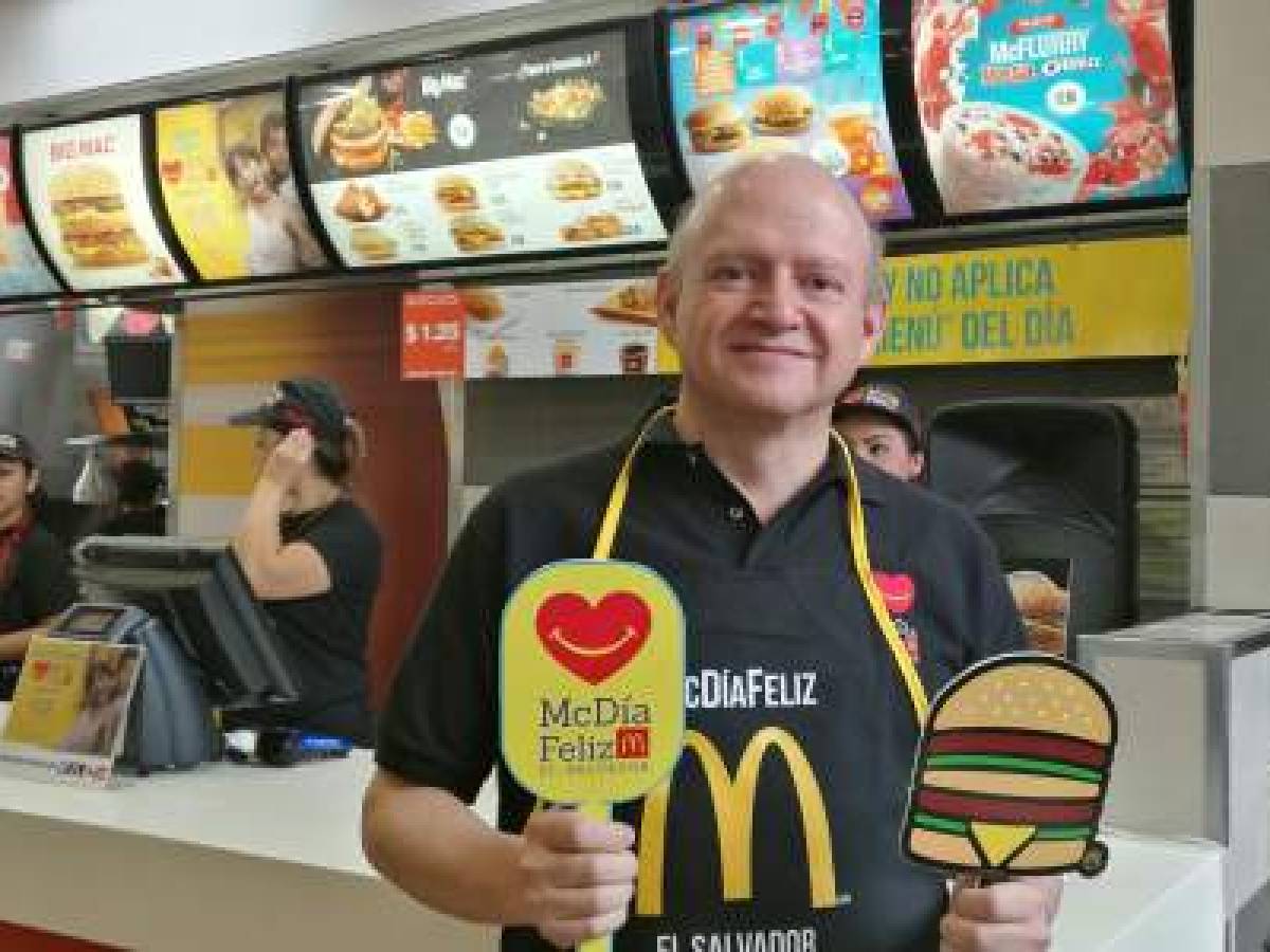 Álvaro Cofiño, presidente de McDonal´s Mesoamérica. Foto: José Barrera.