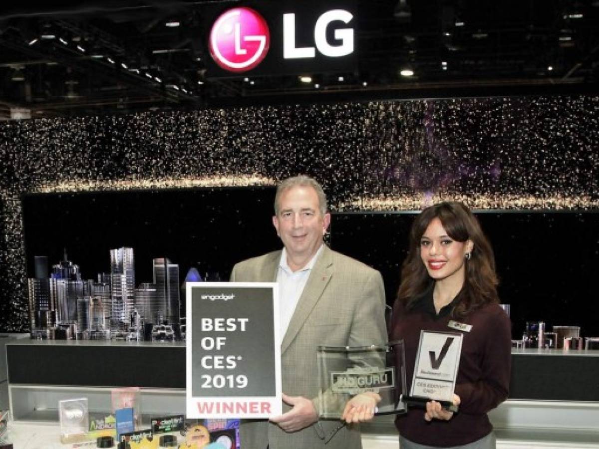LG recibió más de 140 premios CES 2019
