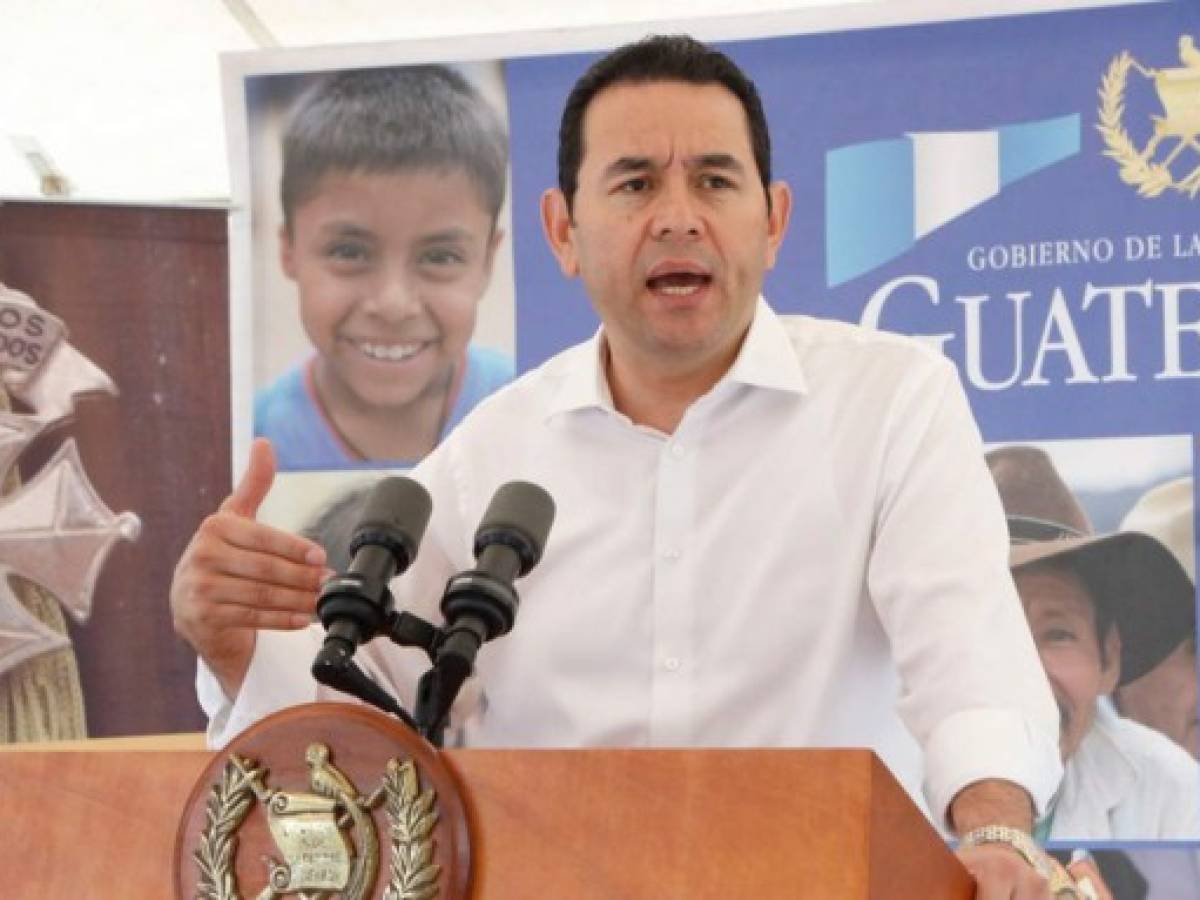 Guatemala: Jimmy Morales pide apoyo en consulta popular sobre Belice