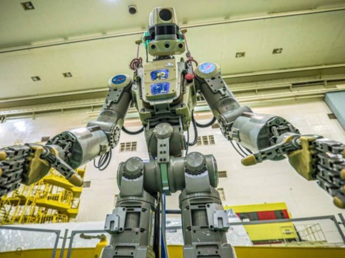 Rusia envía al espacio a Fedor, su primer robot humanoide