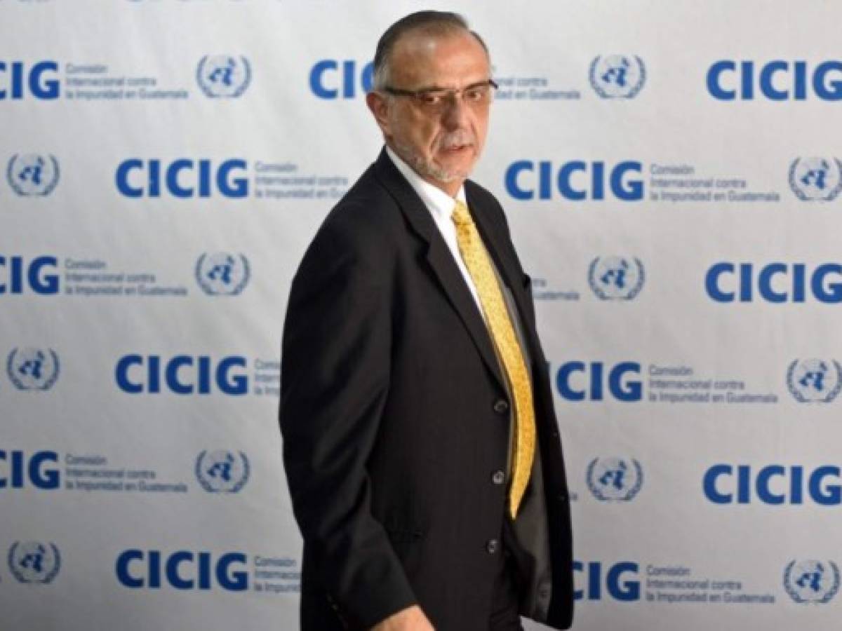 Guatemala advierte a jefe de la CICIG 'evitar injerencia'