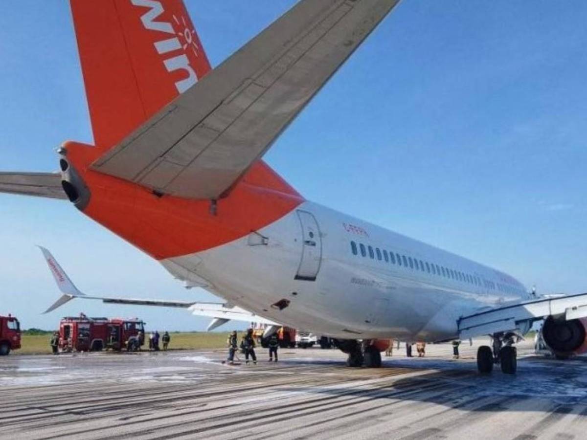 Avión de pasajeros aterriza de emergencia tras despegar de Cuba