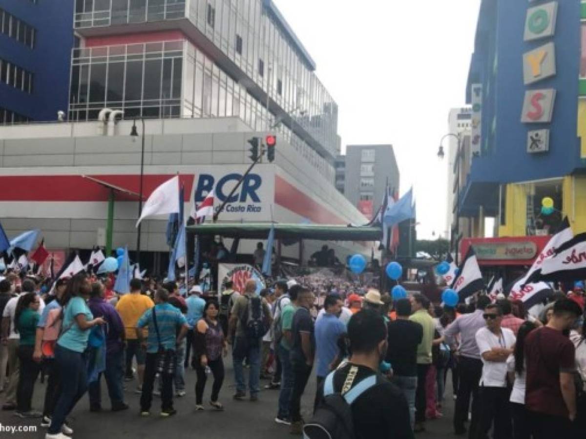 Costa Rica: Huelga paraliza los servicios públicos