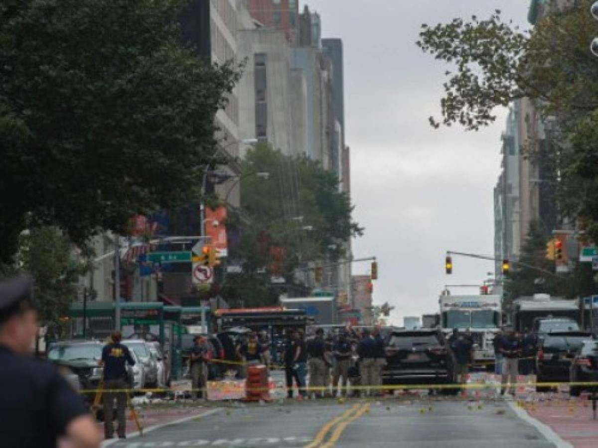 Bomba deja 29 heridos en NY antes de asamblea de la ONU