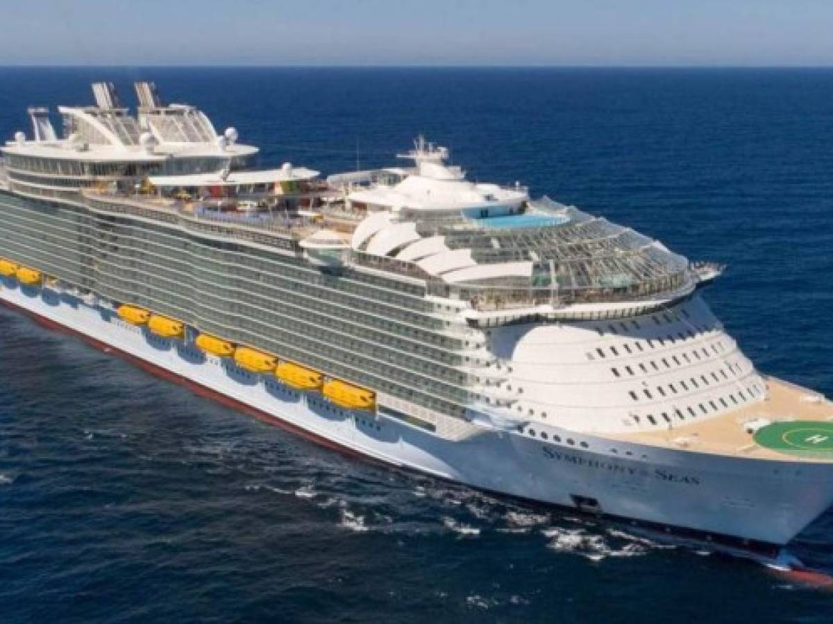 Honduras: Llega a Roatán el 'Symphony of the Seas', el crucero más grande del mundo