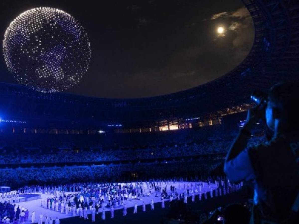 VIDEO: 'Imagine', el mensaje que inauguró Tokio 2020 en medio de un estadio vacío