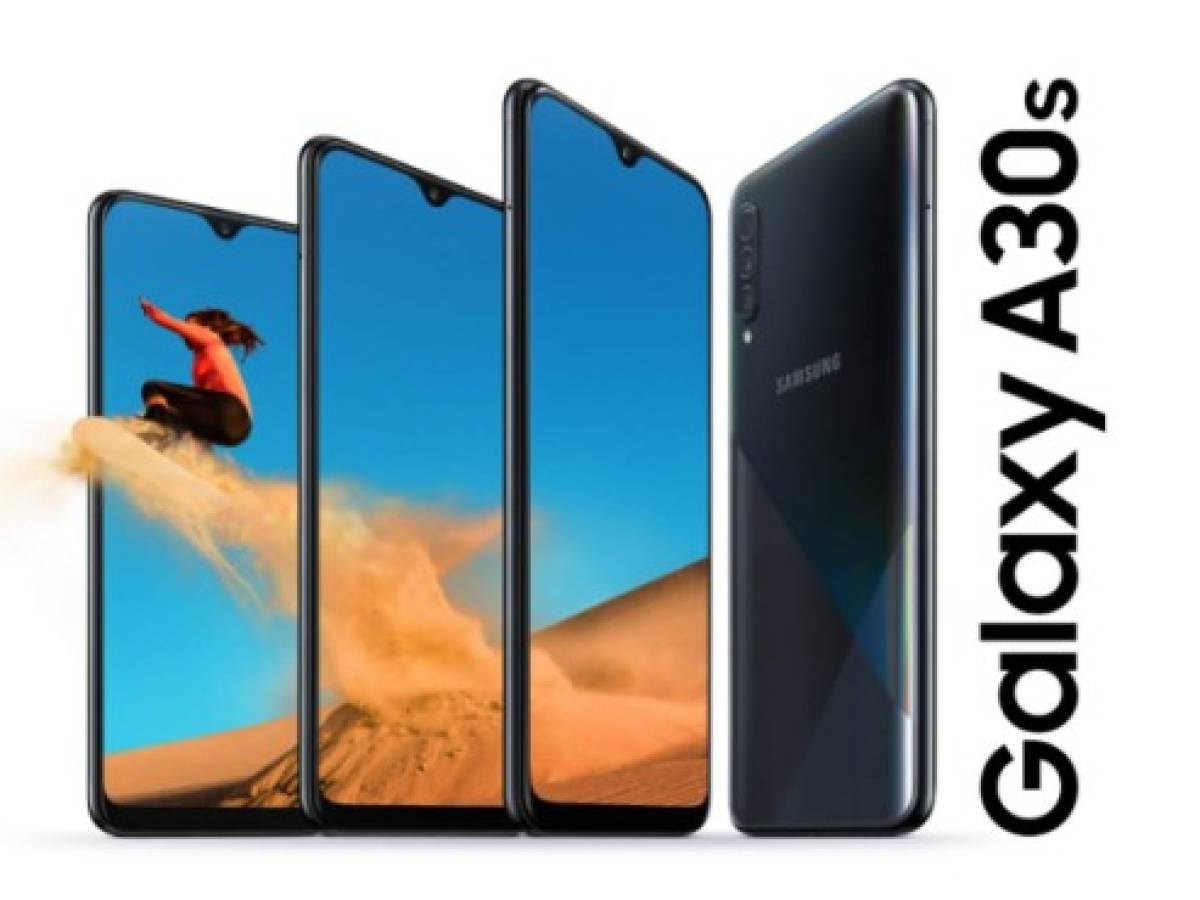 Galaxy A30s renueva la gama media de Samsung con cámara triple