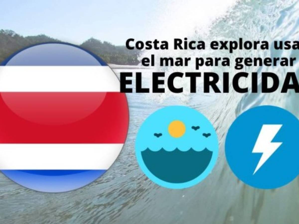 Costa Rica explora uso del mar para generar energía eléctrica