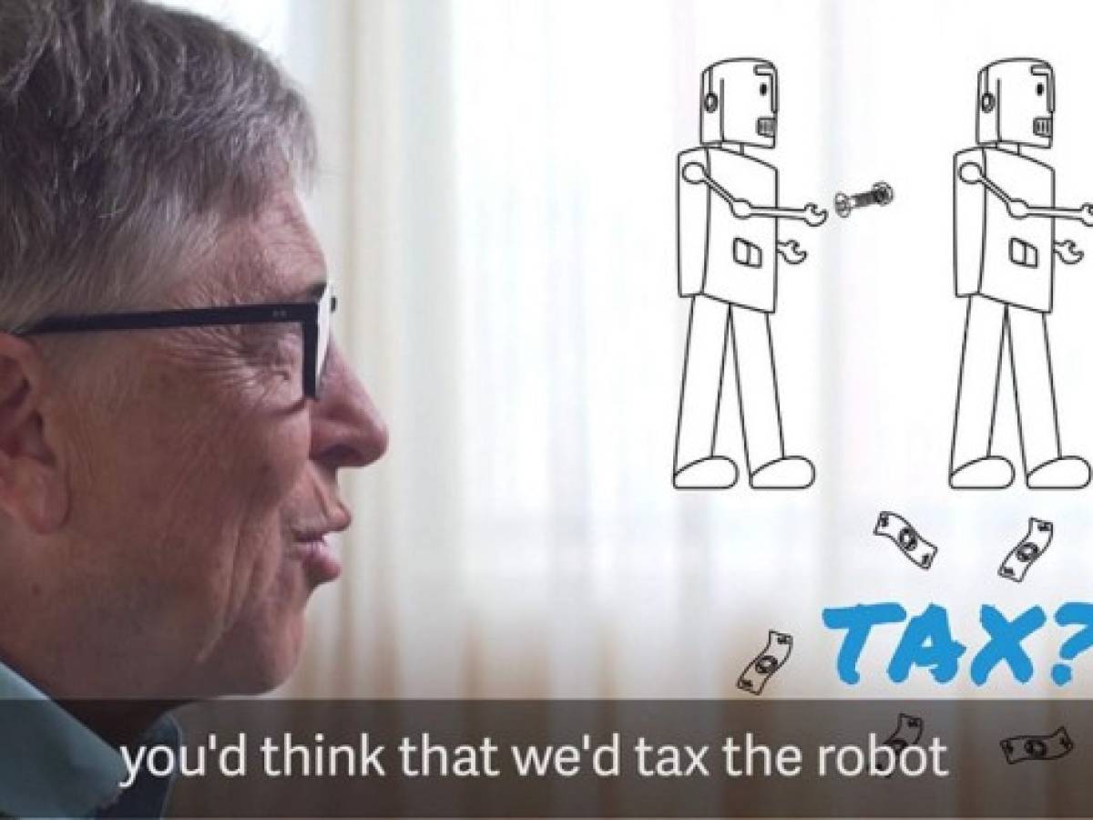 Bill Gates: robots deben pagar impuestos (si ocupan puestos de trabajo)