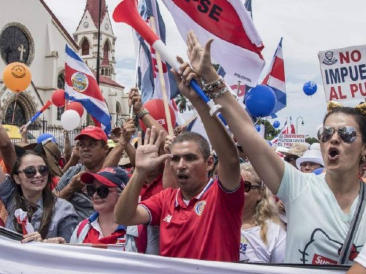 Costa Rica: Sindicatos siguen en huelga, mantienen marchas y bloqueos