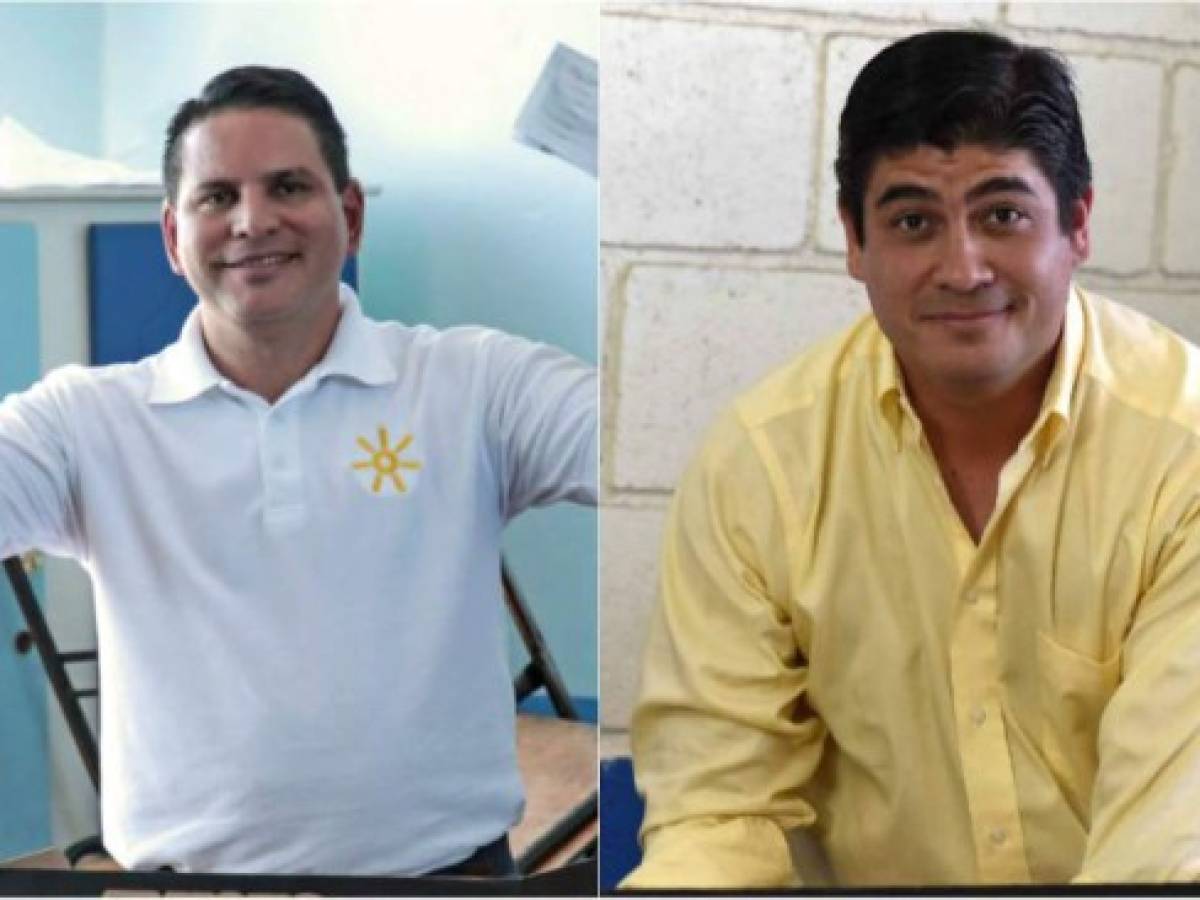 El candidato evangélico y el oficialista pasan a segunda ronda electoral en Costa Rica