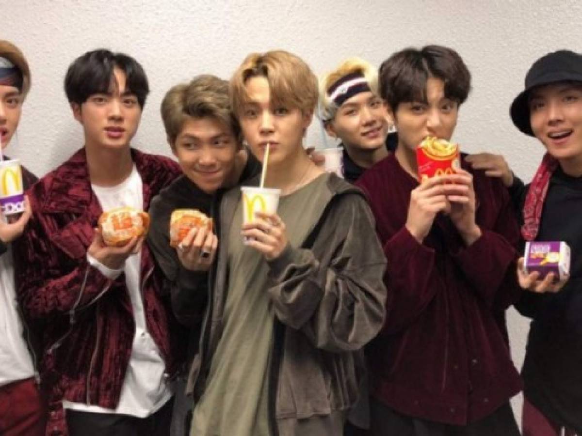 BTS tendrá su propio menú en los McDonald's de 50 países
