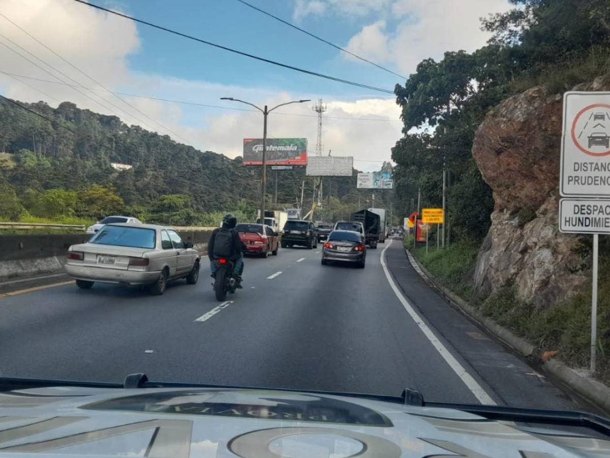 En Guatemala se llevan a cabo obras de mantenimiento y reparación. Foto Provial