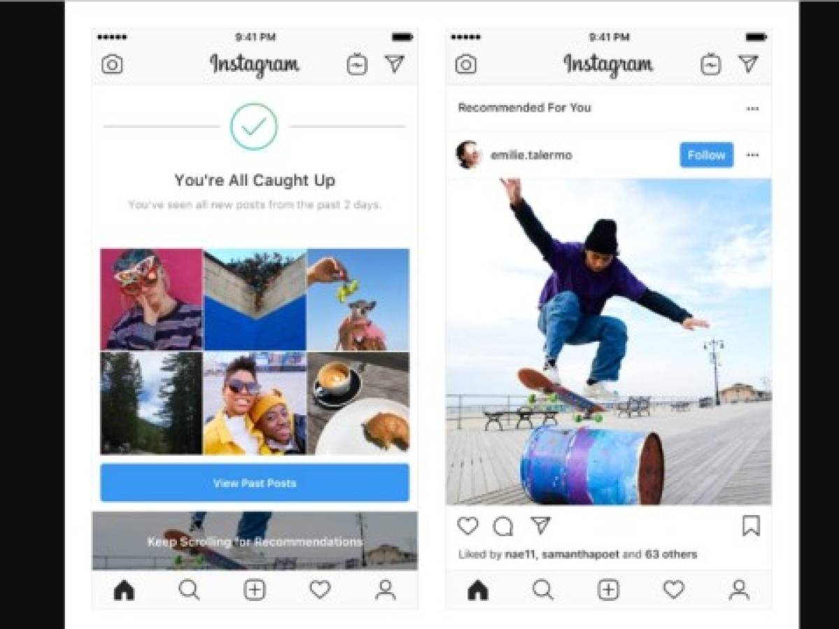 Instagram comenzó a mostrar información de usuarios 'que no sigues'