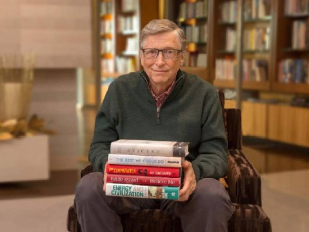 Los 5 libros que recomienda Bill Gates para 2017