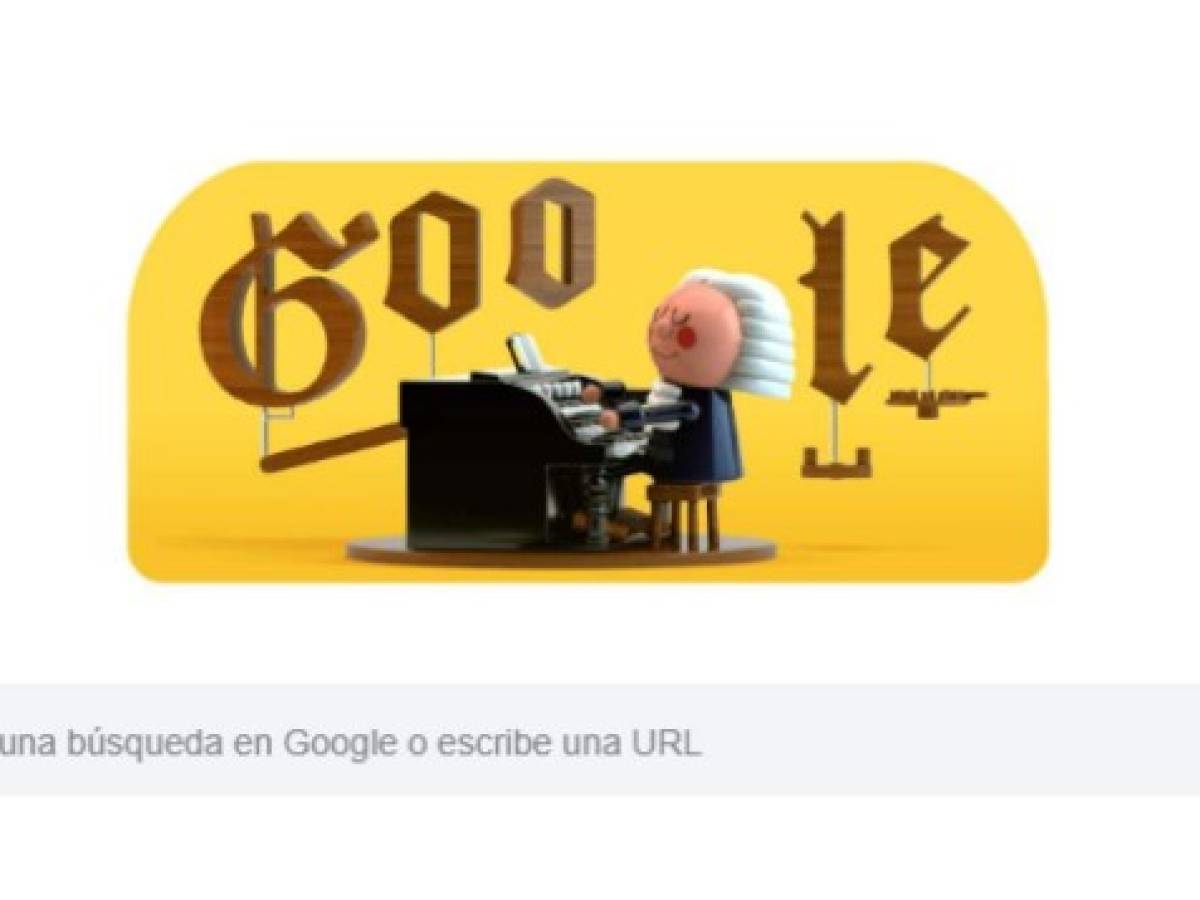 Google presenta primer doodle con Inteligencia Artificial con Johann Sebastian Bach