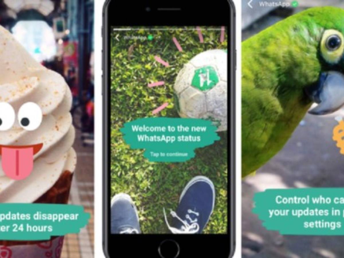 WhatsApp lanza 'estatus' y muta hacia Snapchat