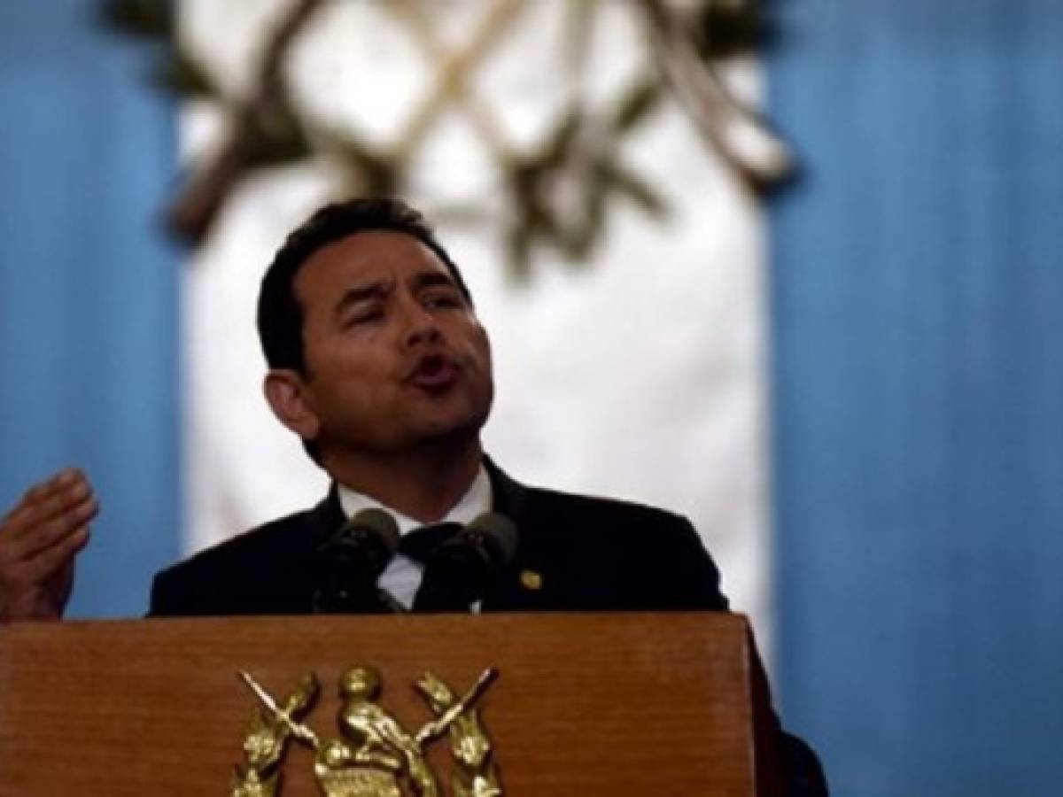 Protesta en Guatemala insiste en renuncia de presidente Morales