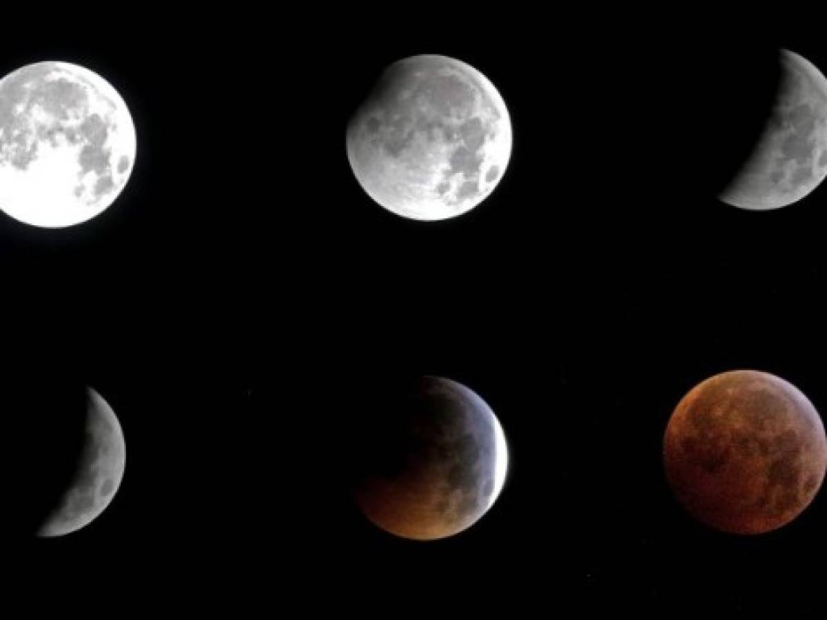 FOTOGALERÍA: El eclipse total de la Luna cautivó al mundo