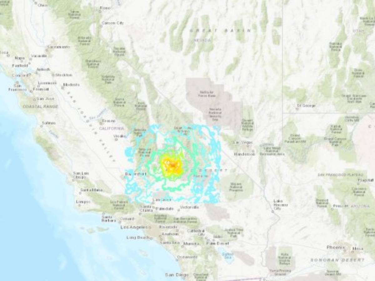 Se reportan daños y varias réplicas tras sismo de 6,4 grados en el sur de California