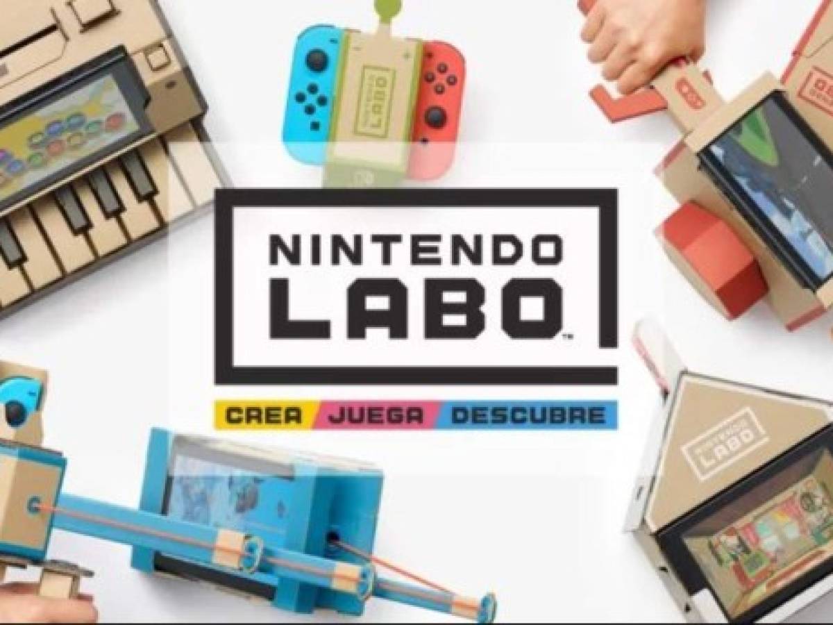 Nintendo lanza accesorios de cartón para su cónsola Switch