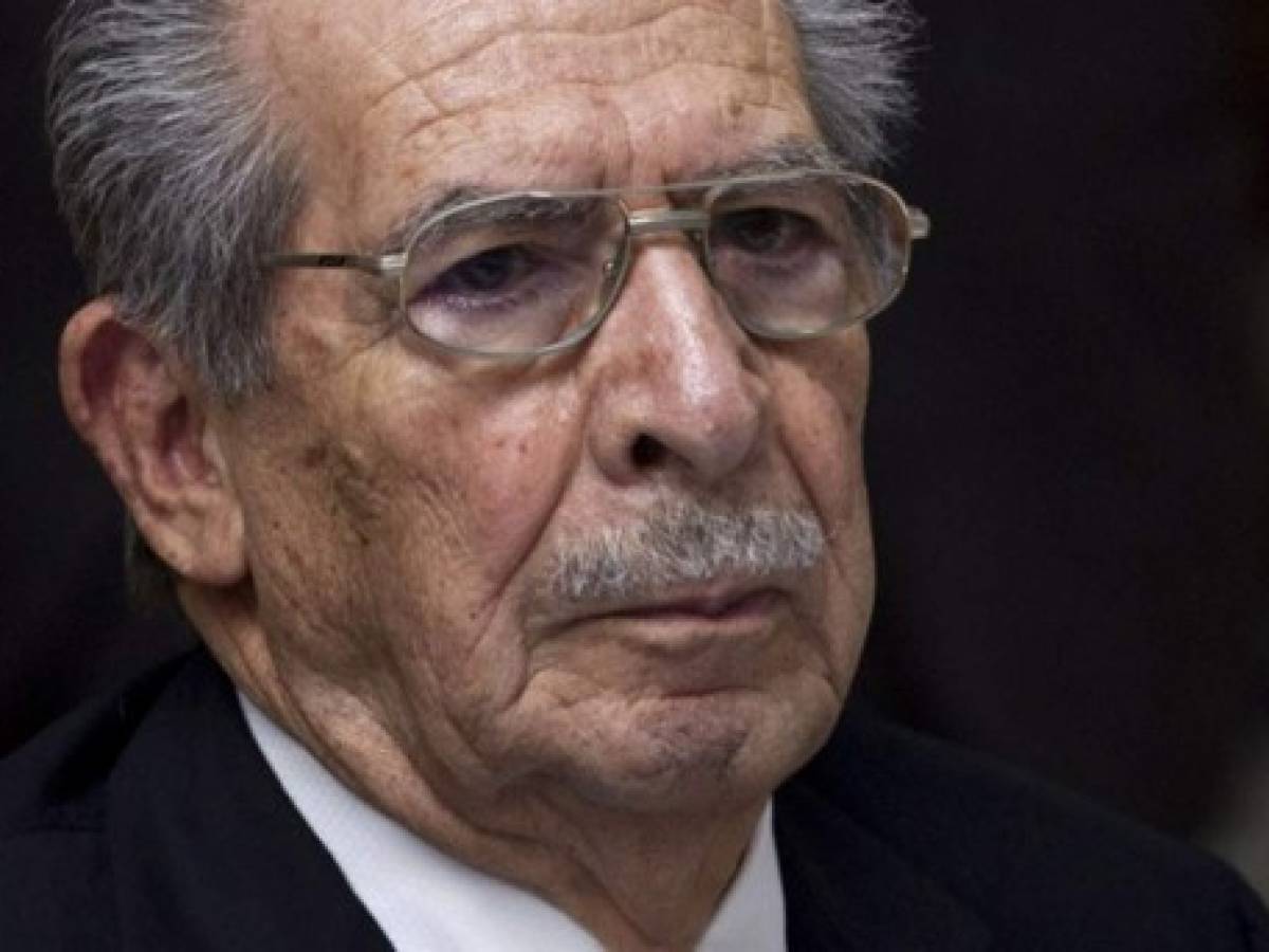 Fallece Efraín Ríos Montt, el exmandatario de facto de Guatemala juzgado por genocidio
